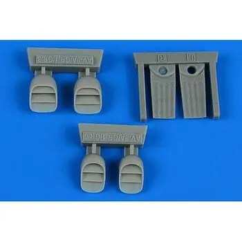 Harrier AV-8A/GR.1/GR.3 exhaust nozzles for AIRFIX in 1:72
