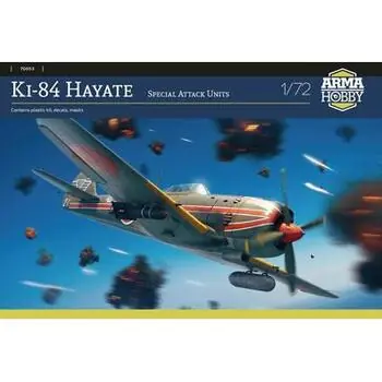 Ki-84 Hayate Spezialangriffsstaffeln im Maßstab 1:72