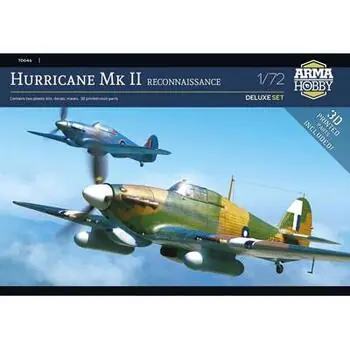 Hurricane Mk II Reconnaissance Deluxe Set im Maßstab 1:72