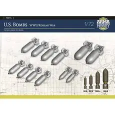 US-Bomben im Zweiten Weltkrieg im Maßstab 1:72