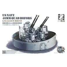 US Navy 40mm Vierlings-Bofors im Maßstab 1:35
