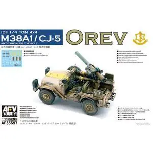 IDF 1/4 TON 4x4 M38A1/CJ05 An-ti Tank Missile Vehicle in 1:35