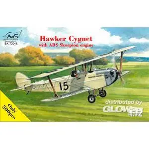 Hawker Cygnet with ABS Skorpion engine in 1:72