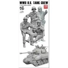 US-Panzerbesatzung aus dem Zweiten Weltkrieg (4 Stück) im Maßstab 1:35 US-Panzerbesatzung aus dem Zweiten Weltkrieg (4 Stück) im Maßstab 1:35