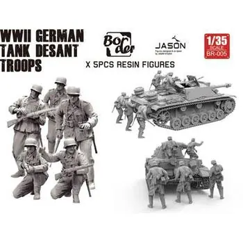 Deutsche Panzertruppen des Zweiten Weltkriegs im Maßstab 1:35