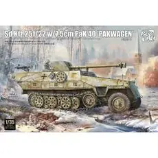Sd.Kfz.251/22 mit 7,5 cm PaK 40 Pakwagen in 1:35 Sd.Kfz.251/22 mit 7,5 cm PaK 40 Pakwagen in 1:35