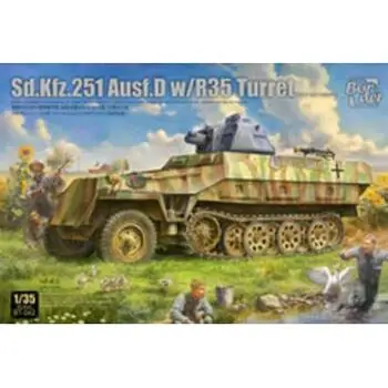 Sd.Kfz.251 Ausf.D mit R35-Turm in 1:35
