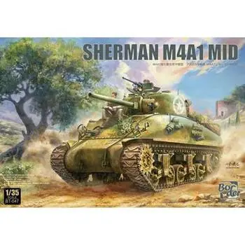 Sherman M4A1 MID im Maßstab 1:35