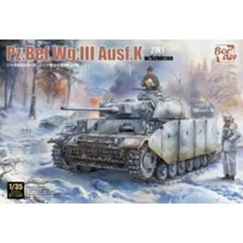 Pz.Bef.Wg.III Ausf.K mit Shurzen 2 in 1 in 1:35