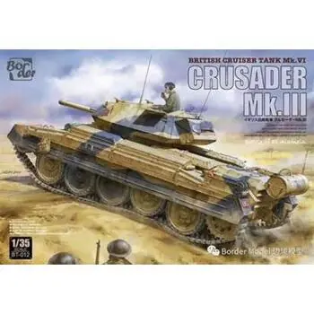 Britischer Cruiser Tank Mk.VI Crusader Mk.III im Maßstab 1:35