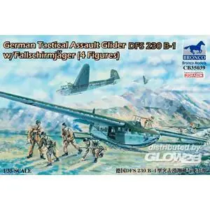 German Tactical Assault Glider DFS 230 B-1 w/Fallschirmjäger