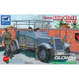 German Adler Kfz.14 Radio Armored Car