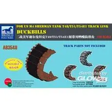 DUCKBILLS for US M4 Sherman Tank T48/T51 /T54E1 Track Link