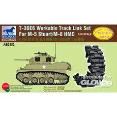T-36E6 Workable Track Set for M-5/M-8 Stuart