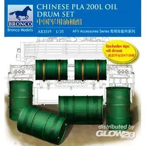 Chinese PLA 200L Oil Drum set