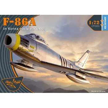 F-86A in Korea early variants in 1:72