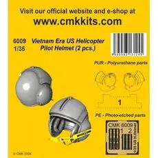 Vietnam Era US Helicopter Pilot Helmet (2 pcs.) 1/35 in 1:35