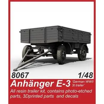 E-3 German WWII Trailer 1/48 in 1/48