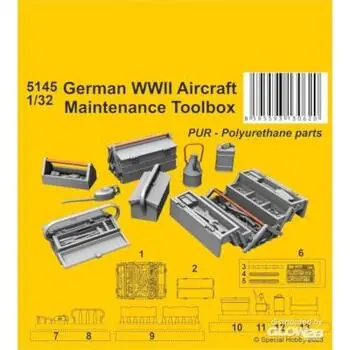 German WWII Aircraft Maintenance Toolbox 1/32 in 1:32