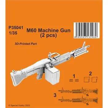 M60 Machine Gun 1/35 (2 pcs) in 1:35