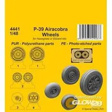 P-39 Airacobra Wheels in 1:48
