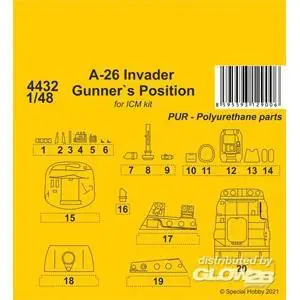 A-26 Invader Gunner\'s Position in 1:48