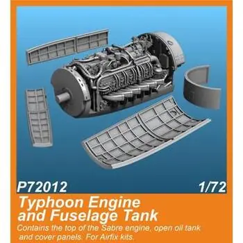 Typhoon Mk.I Engine 1/72 in 1:72