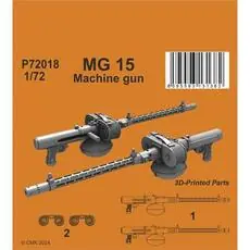MG 15 German WWII Machine gun (2 pcs) in 1:72