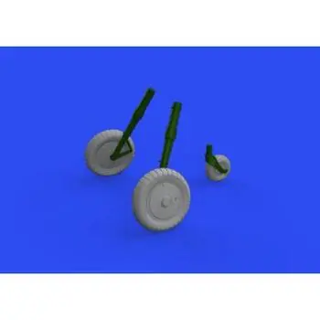 Bf 109G-4 wheels for REVELL in 1:32