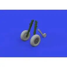 Spitfire Mk.Ia wheels 1/32 KOTARE in 1:32