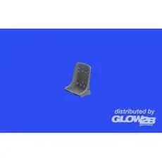 A6M2 seat PRINT, for EDUARD in 1:48