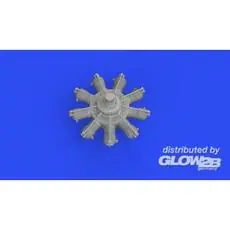 Sopwith Camel Gnome engine PRINT for EDUARD in 1:48