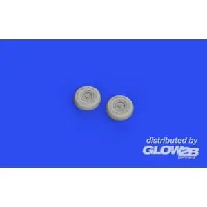 Chipmunk T.10 wheels, for AIRFIX in 1:48