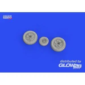 F-16 wheels late for TAMIYA in 1:48
