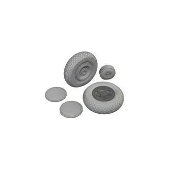 P-47D wheels cross tread 1/48 in 1/48