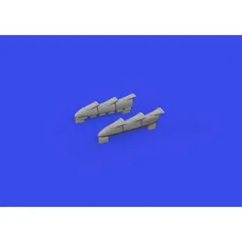 Hurricane Mk.II exhaust fishtail PRINT 1/48 ARMA HOBBY in 1/48