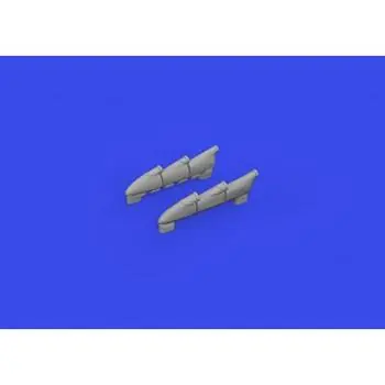 Hurricane Mk.II exhaust rounded PRINT 1/48 ARMA HOBBY in 1/48