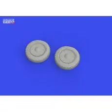 F4F wheels late w/rims PRINT for ARMA HOBBY in 1:72