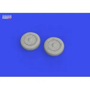 F4F wheels late w/rims PRINT for ARMA HOBBY in 1:72