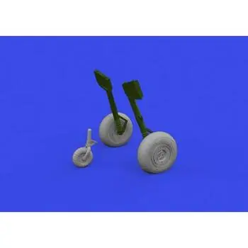 Bf 110E wheels 1/72 EDUARD in 1:72