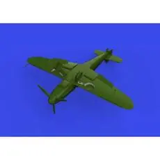 Bf 109F/G wheel bays angular PRINT 1/72 EDUARD in 1:72