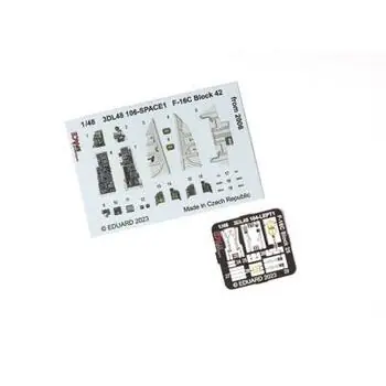 F-16C Block 42 from 2006 SPACE 1/48 for KINETIC in 1:48