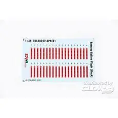 Remove Before Flight (black) SPACE in 1:48