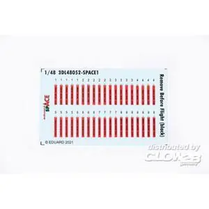 Remove Before Flight (black) SPACE in 1:48
