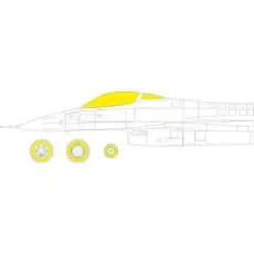 F-16A MLU TFace 1/48 KINETIC in 1:48