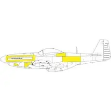 P-51D surface panels 1/48 EDUARD in 1:48