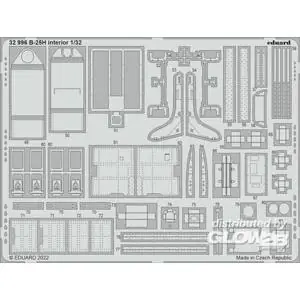B-25H interior for HKM in 1:32
