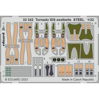 Tornado IDS seatbelts STEEL for ITALERI in 1:32