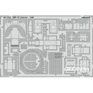 TBF-1C interior, for ACADEMY in 1:48