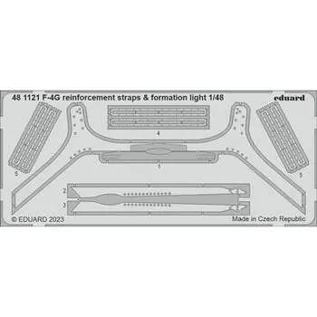 F-4G reinforcement straps & formation lights 1/48 MENG in 1:48